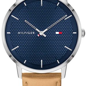 Tommy Hilfiger Herrklocka 1791652 Blå/Läder Ø41 mm