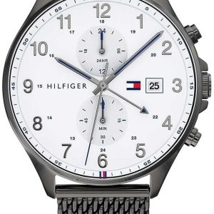 Tommy Hilfiger Herrklocka 1791709 Dressed Up Vit/Stål Ø44 mm