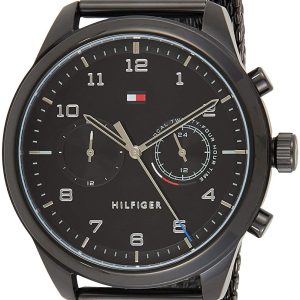 Tommy Hilfiger Herrklocka 1791787 Svart/Stål Ø44 mm