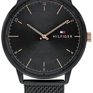 Tommy Hilfiger Herrklocka 1791845 Hendrix Svart/Stål Ø43 mm