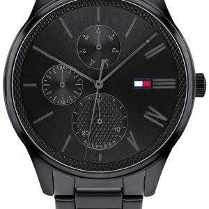 Tommy Hilfiger Herrklocka 1791849 Damon Svart/Stål Ø44 mm