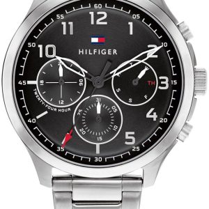 Tommy Hilfiger Herrklocka 1791852 Asher Svart/Stål Ø44 mm