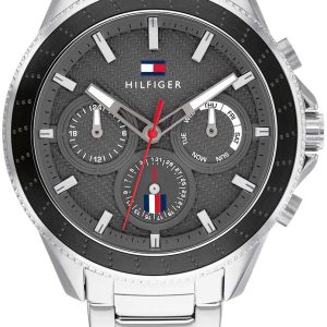 Tommy Hilfiger Herrklocka 1791857 Aiden Grå/Stål Ø45 mm