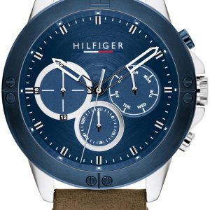 Tommy Hilfiger Herrklocka 1791895 Harley Blå/Läder Ø46 mm