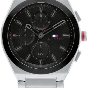 Tommy Hilfiger Herrklocka 1791897 Connor Svart/Stål Ø44 mm