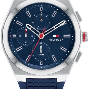 Tommy Hilfiger Herrklocka 1791899 Connor Blå/Gummi Ø44 mm