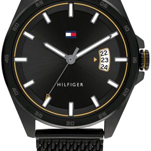 Tommy Hilfiger Herrklocka 1791913 Carter Svart/Stål Ø42 mm