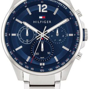 Tommy Hilfiger Herrklocka 1791973 Max Blå/Stål Ø45 mm