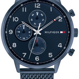 Tommy Hilfiger Herrklocka 1791990 Blå/Stål Ø44 mm