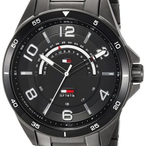 Tommy Hilfiger Sport Herrklocka 1791393 Svart/Stål Ø44 mm