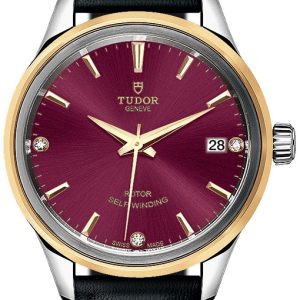 Tudor 12303-0016 Style Röd/Läder Ø34 mm