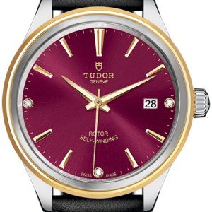 Tudor 12503-0016 Style Röd/Läder Ø38 mm