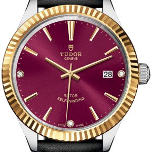 Tudor 12513-0024 Style Röd/Läder Ø38 mm