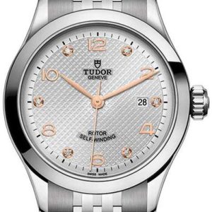 Tudor 1926 Damklocka M91350-0003 Silverfärgad/Stål Ø28 mm