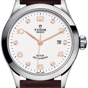 Tudor 1926 Damklocka M91350-0014 Vit/Läder Ø28 mm