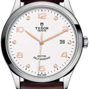 Tudor 1926 Herrklocka M91650-0014 Vit/Läder Ø41 mm