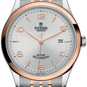 Tudor 1926 Herrklocka M91651-0001 Silverfärgad/Roséguldstonat stål