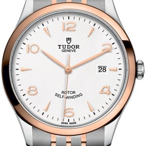 Tudor 1926 Herrklocka M91651-0009 Vit/Roséguldstonat stål Ø41 mm