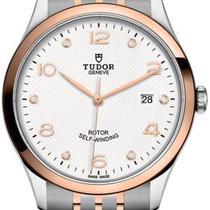 Tudor 1926 Herrklocka M91651-0011 Vit/Roséguldstonat stål Ø41 mm