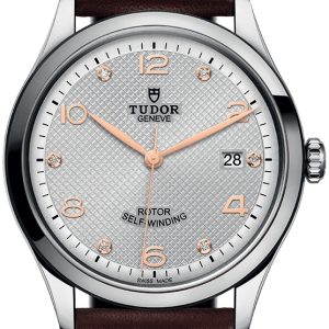 Tudor 1926 M91550-0007 Silverfärgad/Läder Ø39 mm