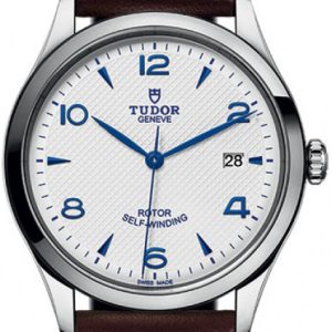 Tudor 1926 M91550-0010 Vit/Läder Ø39 mm