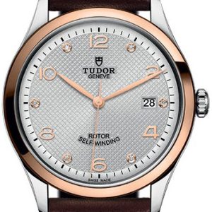 Tudor 1926 M91551-0006 Silverfärgad/Läder Ø39 mm