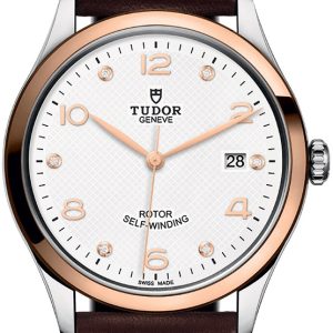 Tudor 1926 M91551-0012 Vit/Läder Ø39 mm