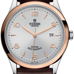 Tudor 1926 M91651-0005 Silverfärgad/Läder Ø41 mm