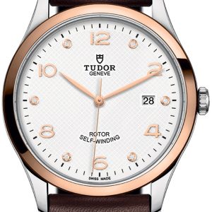 Tudor 1926 M91651-0012 Vit/Läder Ø41 mm