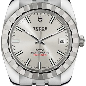 Tudor 21010-0004 Classic Date Silverfärgad/Stål Ø38 mm