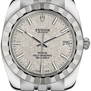 Tudor 21010-0014 Classic Date Silverfärgad/Stål Ø38 mm