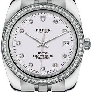 Tudor 21020-0001 Classic Date Vit/Stål Ø38 mm