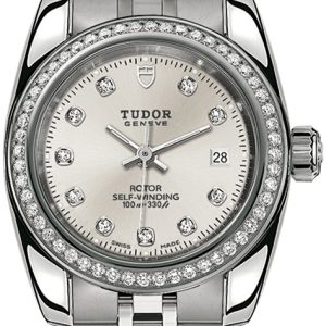 Tudor Damklocka 22020-0005 Classic Date Silverfärgad/Stål Ø28 mm