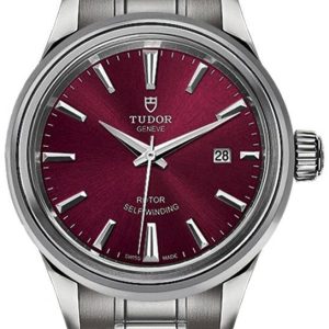 Tudor Damklocka M12100-0011 Style Röd/Stål Ø28 mm