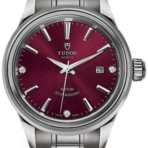 Tudor Damklocka M12100-0015 Style Röd/Stål Ø28 mm