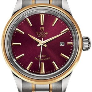 Tudor Damklocka M12103-0013 Style Röd/Gulguldtonat stål Ø28 mm