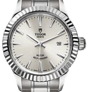 Tudor Damklocka M12110-0001 Style Silverfärgad/Stål Ø28 mm