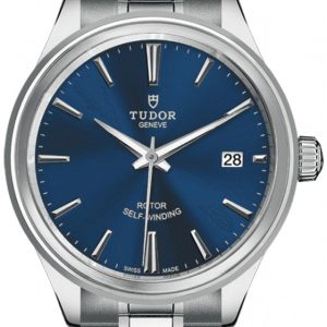 Tudor Damklocka M12500-0009 Style Blå/Stål Ø38 mm