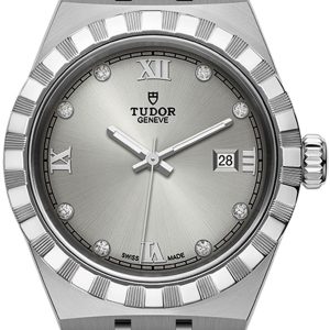 Tudor Damklocka M28300-0002 Royal Silverfärgad/Stål Ø28 mm