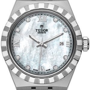 Tudor Damklocka M28300-0005 Royal Vit/Stål Ø28 mm