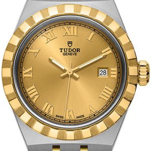 Tudor Damklocka M28303-0004 Royal Gulguldstonad/18 karat gult guld