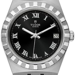 Tudor Damklocka M28400-0003 Royal Svart/Stål Ø34 mm