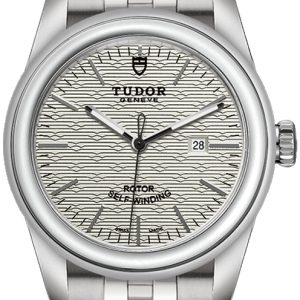 Tudor Damklocka M53000-0007 Glamour Date Silverfärgad/Stål Ø31 mm