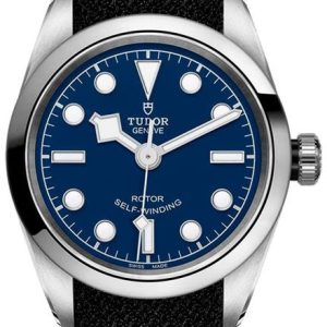 Tudor Damklocka M79580-0006 Black Bay Blå/Textil Ø32 mm