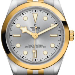 Tudor Damklocka M79643-0002 Black Bay Silverfärgad/Stål Ø36 mm