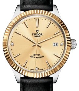 Tudor Herrklocka 12513-0020 Style Champagnefärgad/Läder Ø38 mm