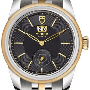 Tudor Herrklocka 57003-0001 Glamour Double Date Grå/18 karat gult