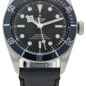 Tudor Herrklocka 79230b-0002 Black Bay Svart/Läder Ø41 mm