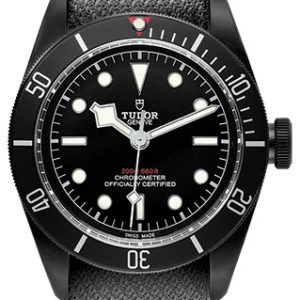 Tudor Herrklocka 79230dk-0001-fb1 Heritage Svart/Textil Ø41 mm