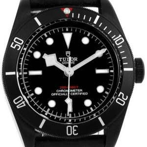 Tudor Herrklocka 79230dk-0004 Black Bay Svart/Läder Ø41 mm